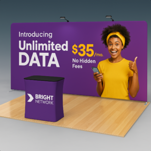 20 Foot Straight Booth Bundle