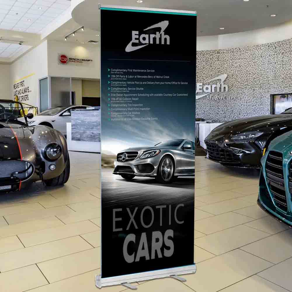 Deluxe Retractable Banner Stand