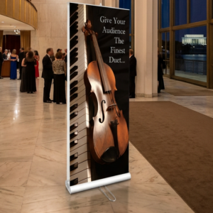 Double Sided Retractable Banner Stand