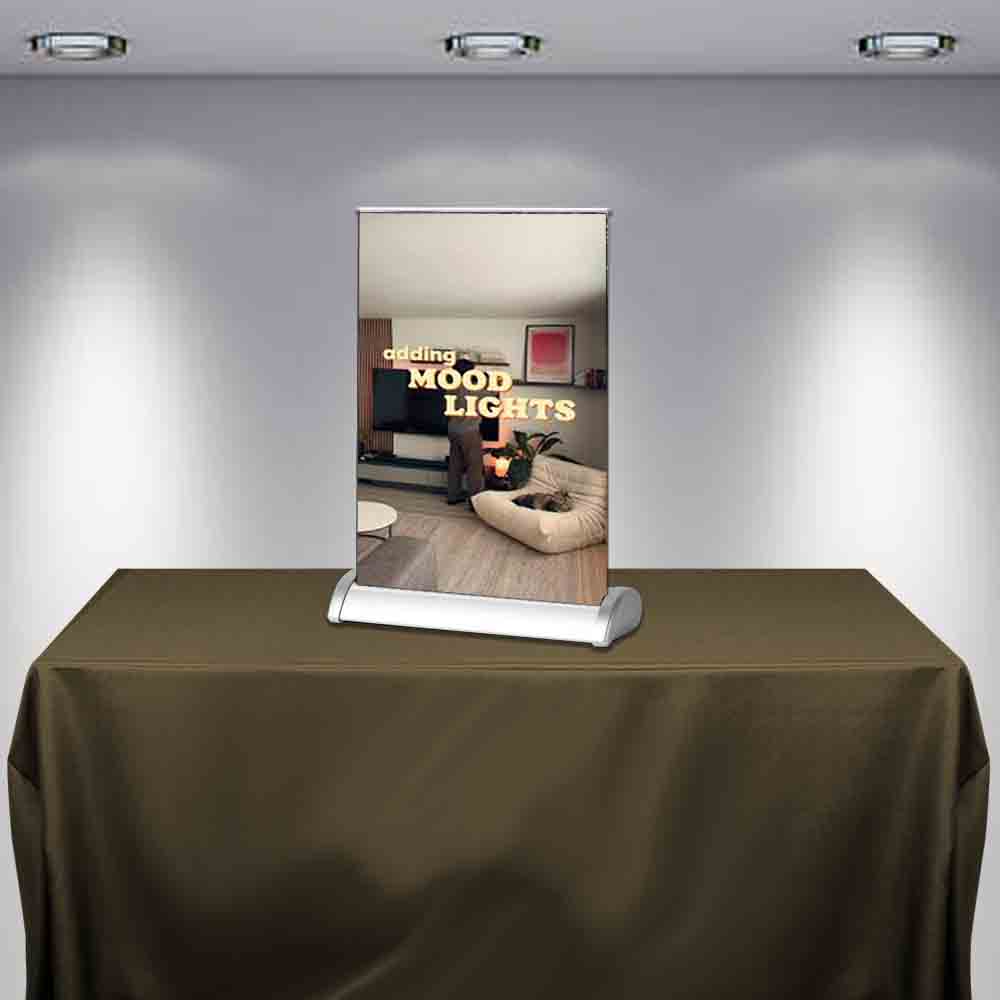 Table Top Retractable Banner