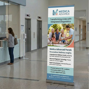 Deluxe Retractable Banner Stand